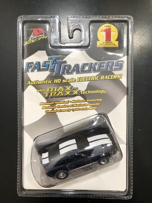 Life-Like Racing Fast Trackers Slot Car Ford Mustang Black