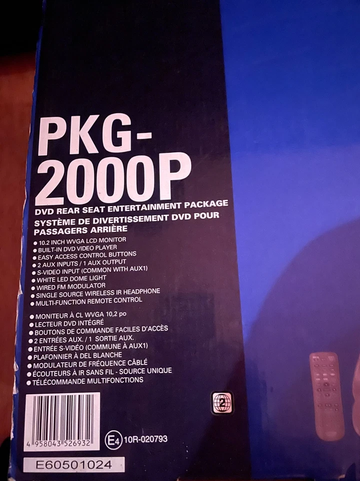 Alpine PKG-2000P Overhead Monitor 10.2” NEW – Rare, Never Used - Immagine 2 di 4