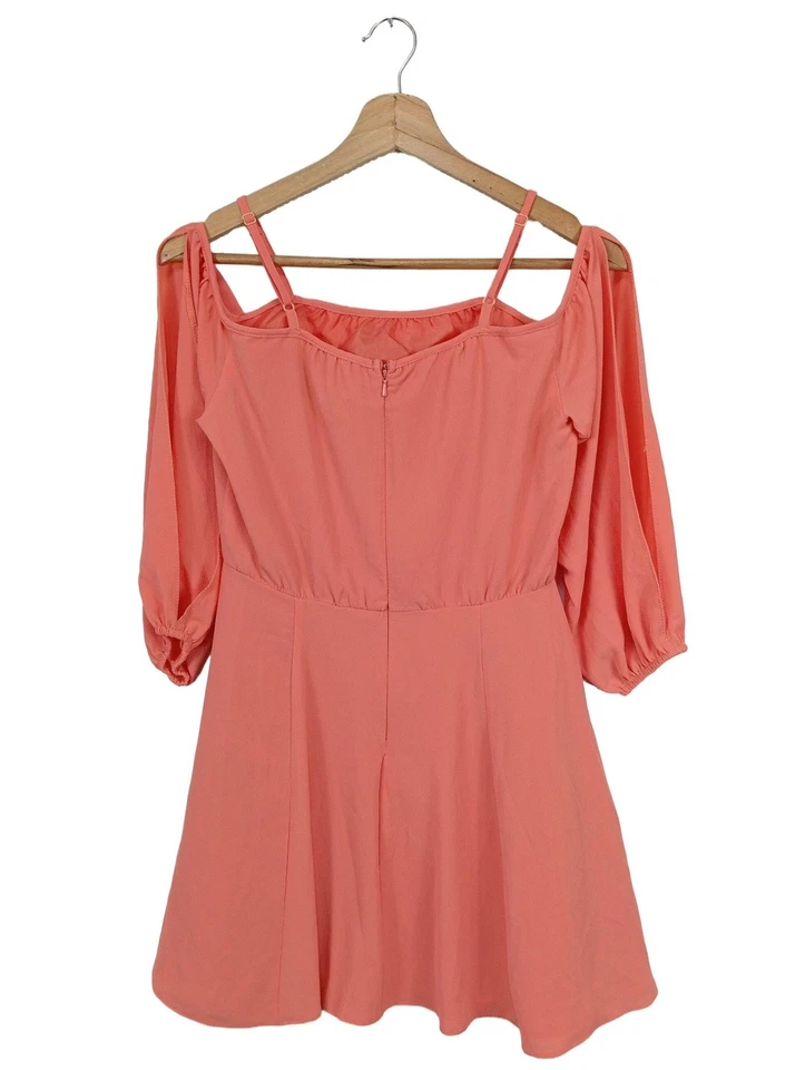 ASOS Vestido de cóctel Mujeres Vestido Talla EU 36 naranja claro elegante - Imagen 2 de 4