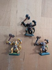 Vintage HeroQuest Fimir Miniatures x3 B