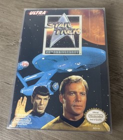 Star Trek 25th Anniversary (Nintendo NES) Complete In Box CIB w/Manual 💥