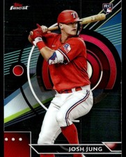 JOSH JUNG 2023 FINEST RC TEXAS RANGERS #75