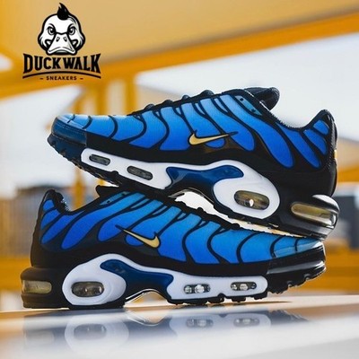 Nike Air Max Plus OG Hyper Blue Black White DX0755-001 Men's Multi Size NEW