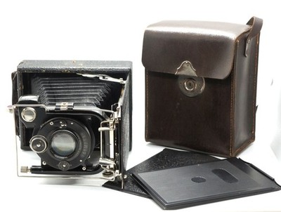Folding Plate 9x12 Camera Rodenstock Doppel-Anastigmat Eurynar 135