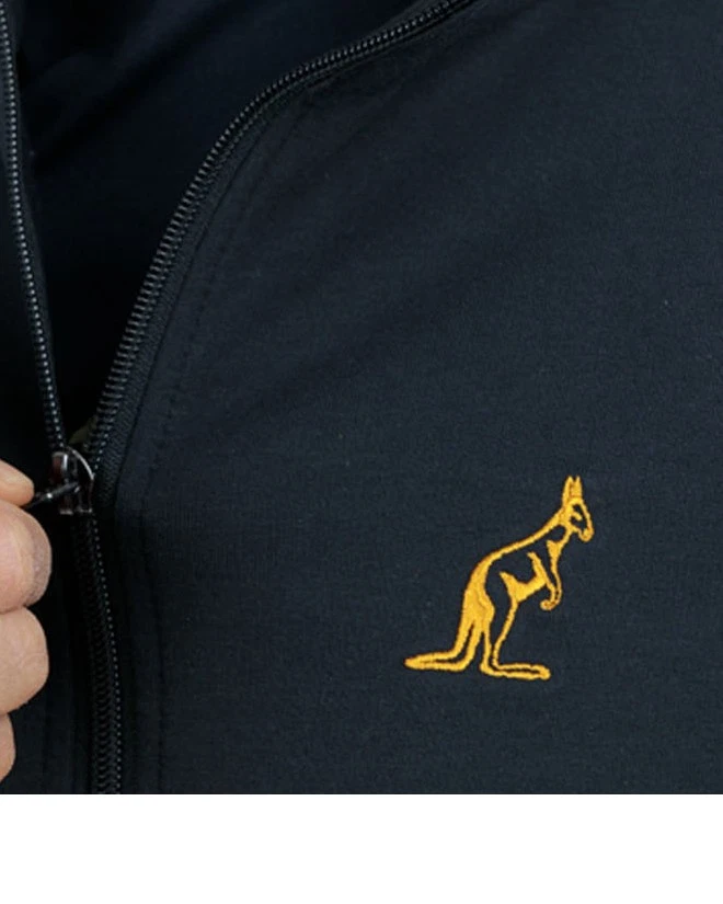  Voller TrainingsAnzug HERREN Australian Sportswear Eclipse Blau Gelb  - Bild 4 von 4