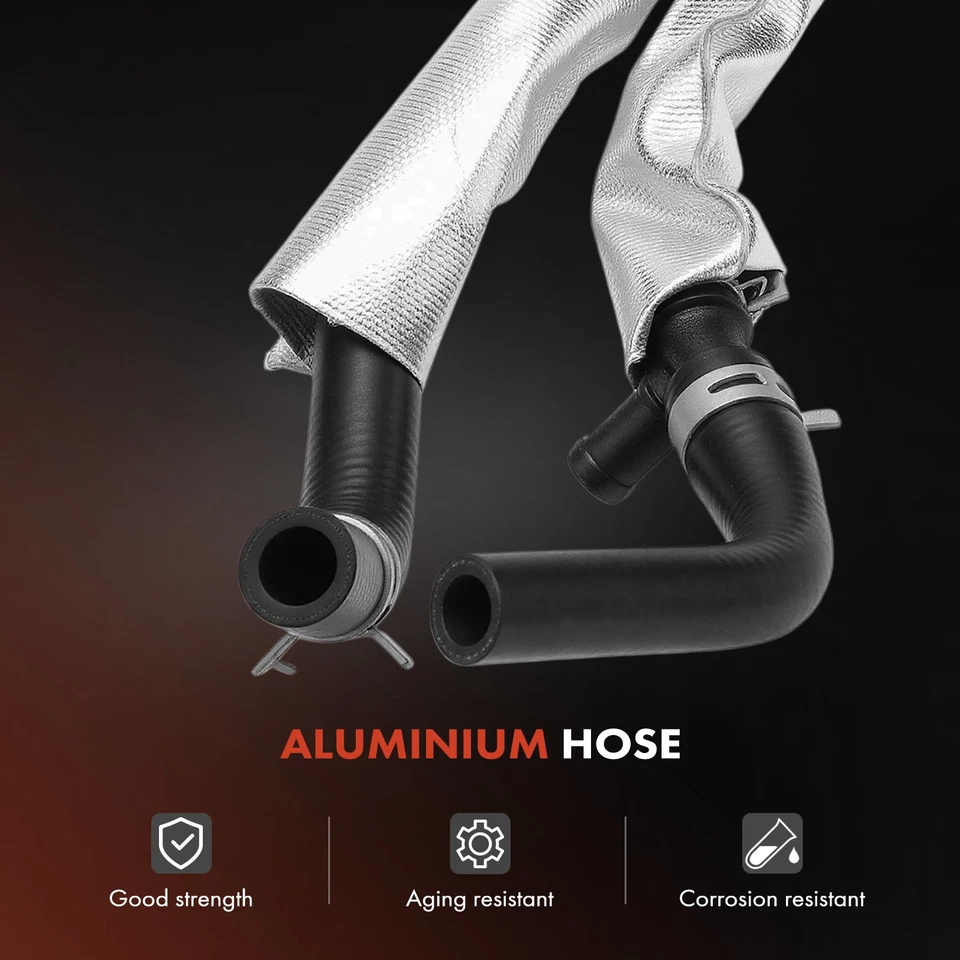 Manguera de calefacción de climatización de entrada y salida con abrazaderas para Cadillac DTS Buick Lucerne 06-11 Foto 4 de 4