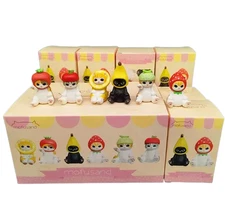 (Full Set) Mofusand Fruits Figures Blind Box Anime Cartoon –All 6 Styles Collect