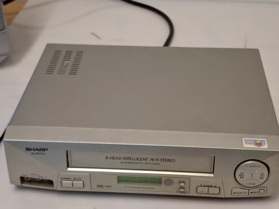 Videoregistratore VHS SHARP VC-MH770 6 Testine Intelligent Hi-Fi Stereo - Immagine 4 di 4