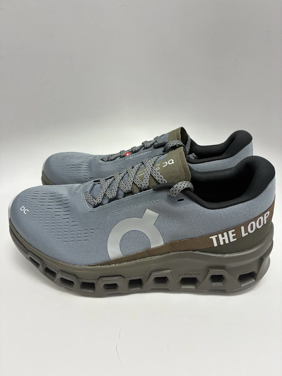 The Loop Running Supply x Pleasures x Cloudmonster 2 Mist Olive