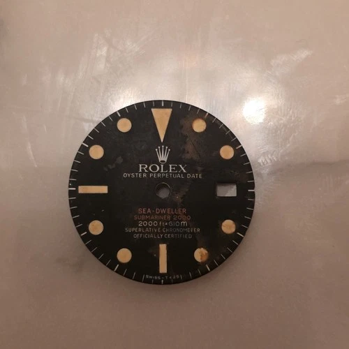 Vintage Rolex 1665 Double Red Sea Dweller Dial