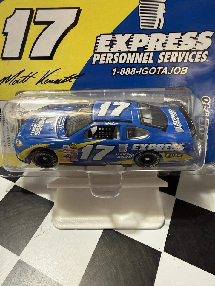 RARO* MATT KENSETH #17 EXPRESS SERVICIOS PERSONALES 2004 Team Calibre 1/64 Diecast Foto 2 de 4