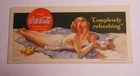 Vintage Coca Cola 1942 Blotter "Completely refreshing"