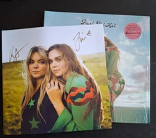 FIRST AID KIT PALOMINO RARE UK LP & SIGNED/AUTOGRAPH 12" INSERT