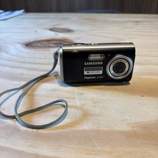 Samsung Digimax A503 5.0MP Compact Digital Camera Black PARTS OR REPAIR