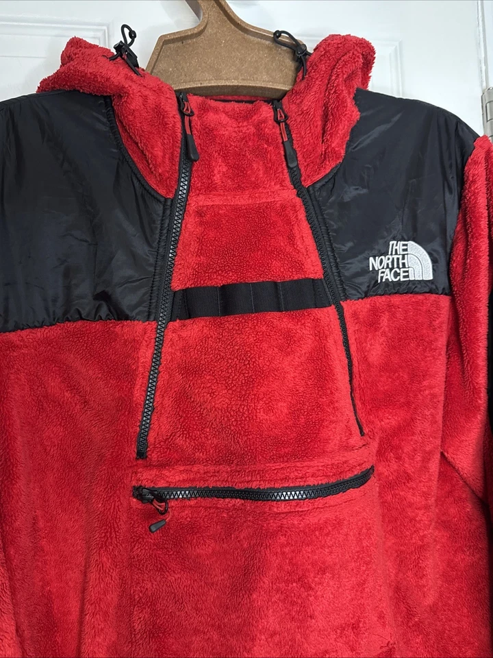 The North Face KAZUKI KURAISHI TYPE LIMITLESS FLEECE PULLOVER RED MEN'S L - Image 2 of 4