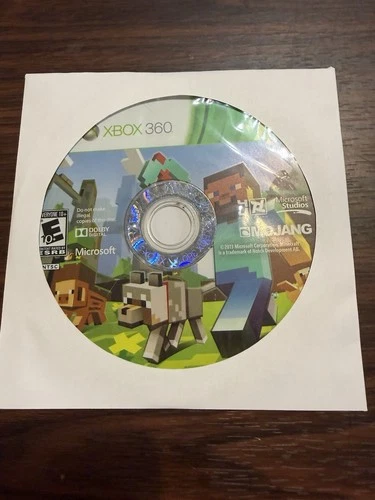 Minecraft: Xbox 360 Edition (Microsoft Xbox 360) Tested And Working Disc Only