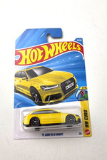 Hot Wheels 17 Audi RS 6 Avant Yellow #66 66/250 - 2026 HW Euro