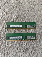 Barrette de RAM 2x16Go DDR4 serveur.