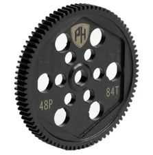 Powerhobby Hardened Steel Spur Gear & Slipper Pads 48p 84t Losi 22S