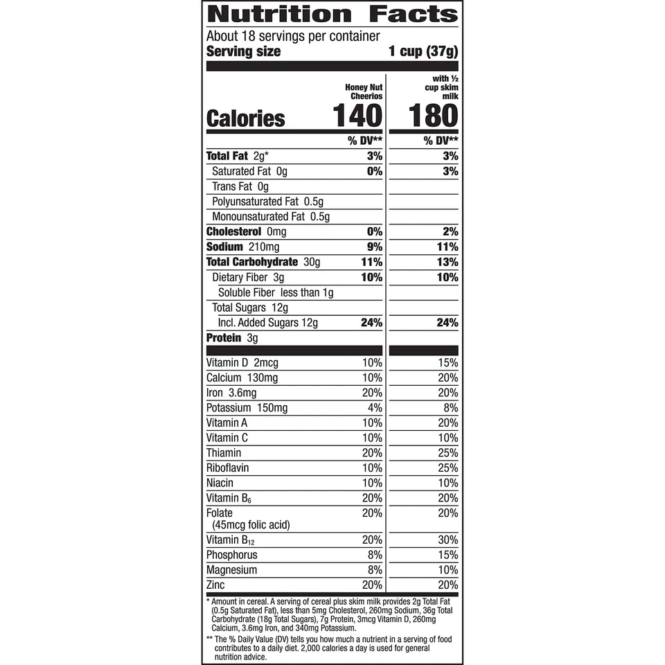 Honey Nut Cheerios Gluten-Free Cereal 48 oz - Image 4 of 4