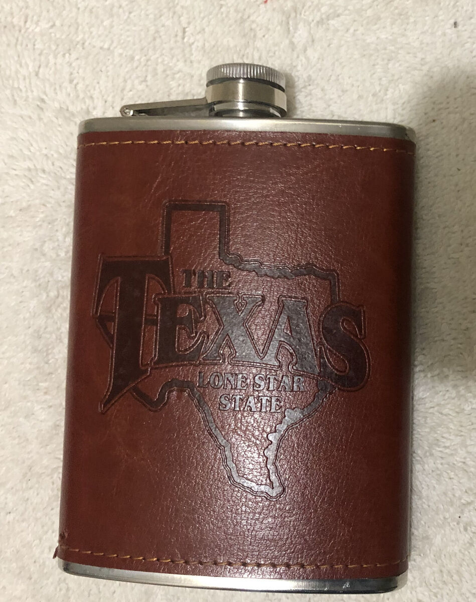 8oz Lonestar State Stainless Steel Flask 8oz Lonestar State Stainless Steel Flask