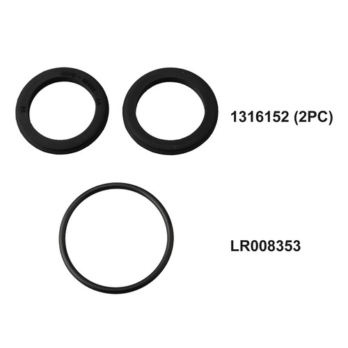 POUR LAND ROVER DISCOVERY LR3 Joints d'??tanch??it?? LR008353/1316152 Plug-and-p - Picture 6 of 12