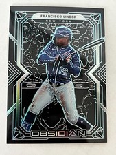 FRANCISCO LINDOR 2022 Panini Chronicles Baseball Obsidian Carolina Blue