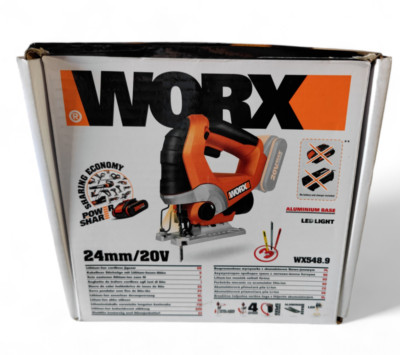 WORX Akku-Stichsäge WX548.9 20V ohne Akku und Ladegerät