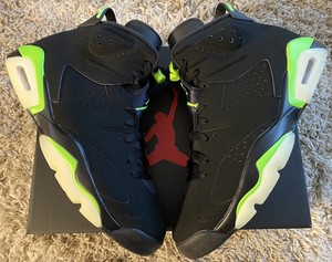 Jordan Retro 6 Verde eléctrico Talla 11 | eBay