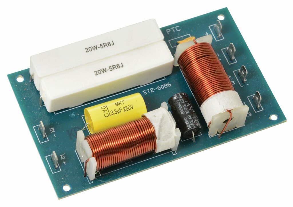 2-way Crossover 12dB, 8 Ohm, 200W, 3kHz 12dB, 8 Ohm, 200W, 3kHz (o1l)