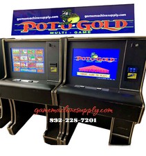 (NEW) Pot O Gold Keno 510 Sitdown Game Machine with Wide 22" Touch Screen By GMS