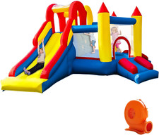 Kids Inflatable Bounce House - Fun  Safe for 3-8 Years, Indoor/Outdoor Play