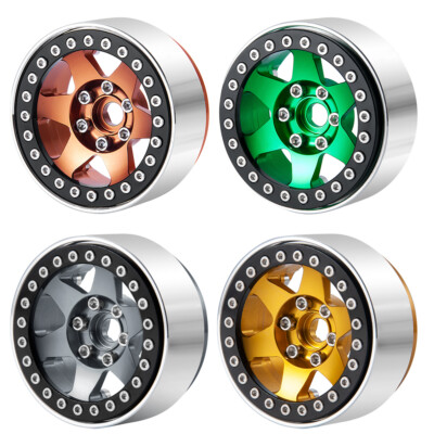 1,9'' Beadlock Wheels Felgen für 1:10 RC Crawler Axial SCX10 II 90046 TRX-4 D90
