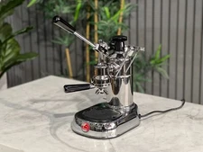 LA PAVONI PROFESSIONAL PL LEVA 1 GROUP ESPRESSO COFFEE MACHINE BRAND NEW CHROME