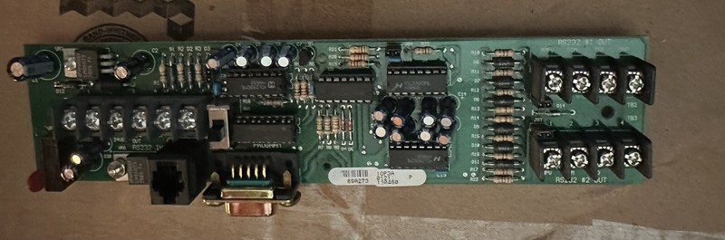 Edwards IRC-3, IOP-3 Isolator Module w/RS232