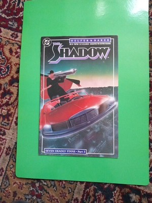 THE SHADOW # 10 (HELFER & BAKER - Seven Deadly Finns Part 3, 1988) NM-