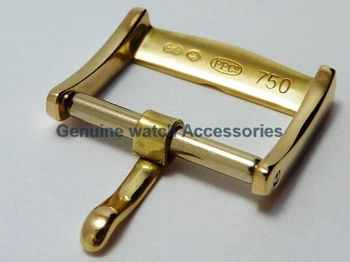 PATEK PHILIPPE 18K 18ct 18kt, 750 YELLOW GOLD (14mm) Tang PIN Buckle Clasp CLEAN - Picture 15 of 21