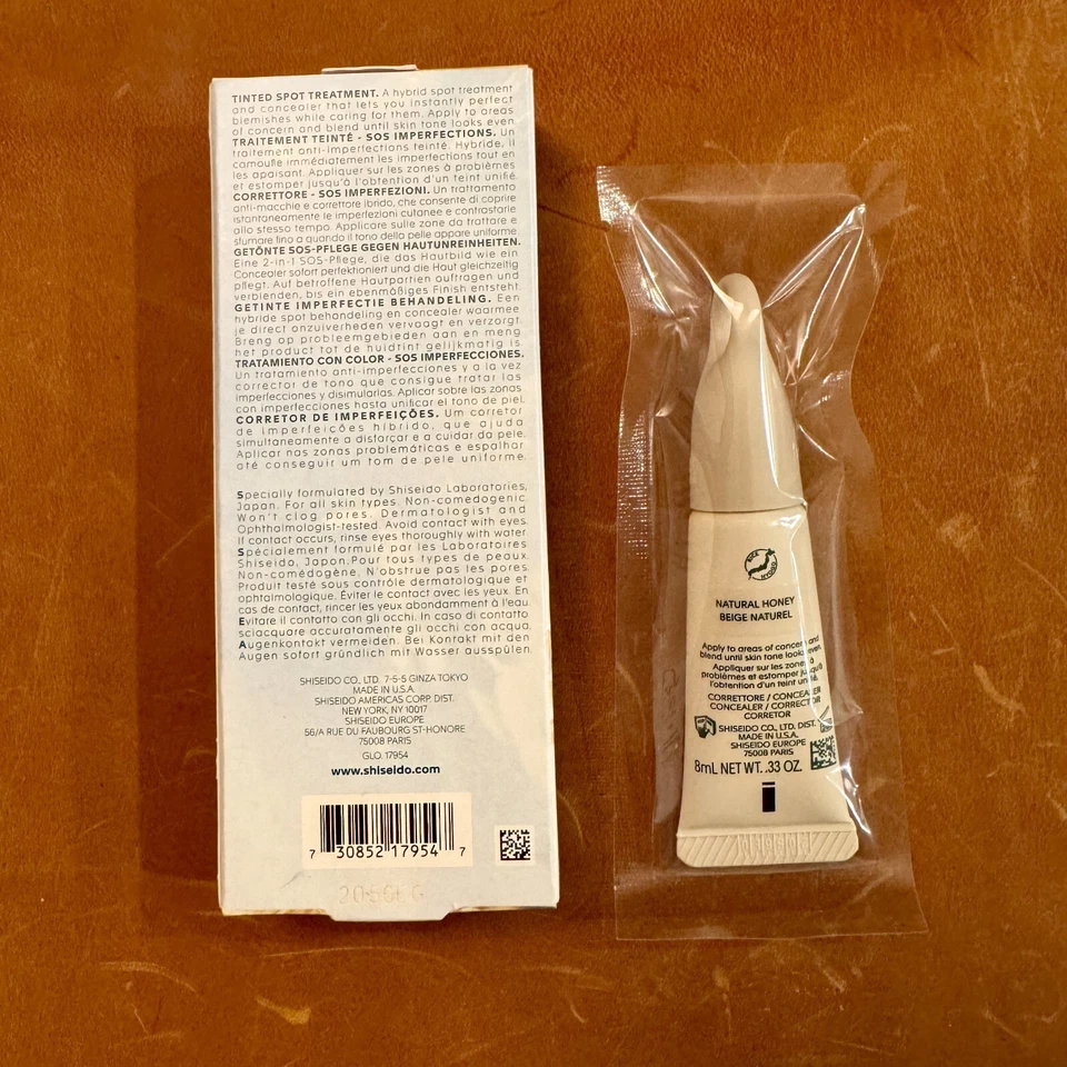 Shiseido WASO KOSHIRICE Tratamento de Manchas Coloridas Bege Mel Natural 8ml NOVO - Imagem 2 de 2