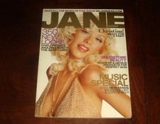 JANE MAGAZINE October 2006 MUSIC SPECIAL Christina Aguilera, Bonnaroo BRAND NEW