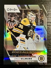 2023-24 OPC O-PEE-CHEE HOCKEY LINUS ULLMARK BLACK RAINBOW FOIL 070/100 #513 - SP
