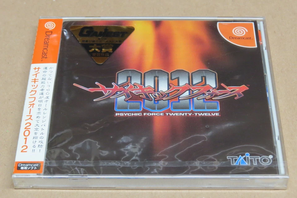 SEGA Dreamcast Game Psychic Force 2012 Japan Boxed MINT