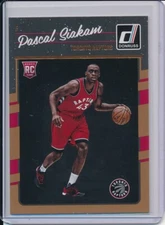 2016-17 Donruss #171 Pascal Siakam RC Rookie RAPTORS
