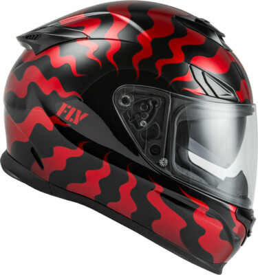 Fly Racing Sentinel Venom Full Face Helmet Red/Black | S