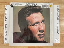MARTY ROBBINS THE STORY OF MY LIFE LP IN SHRINK