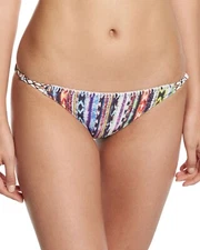 Ale by Alessandra 145836 Womens Hipster Bikini Bottom Multicolor Size Medium