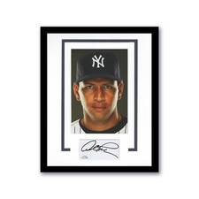Alex Rodriguez AUTOGRAPH Signed New York Yankees Framed 11x14 Photo Display ACOA