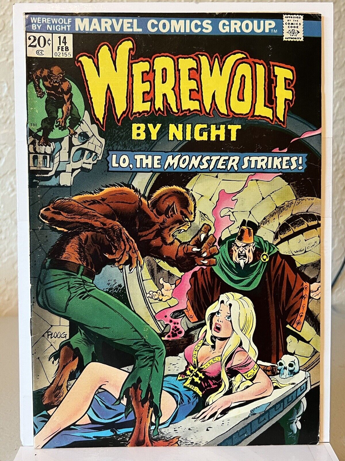 Werewolf By Night #14 * Marvel 1974 Bronze Horror! **