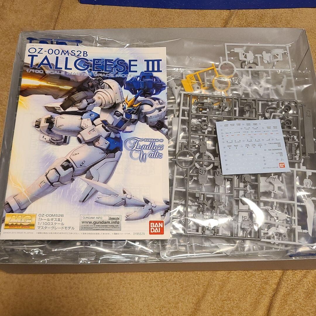Gundam W Endless Waltz TALLGEESE III Plastic Model Kit MG 1/100