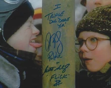 Billingsley/Schwartz Autographed Signed 8x10 Photo - Christmas Story - w/COA