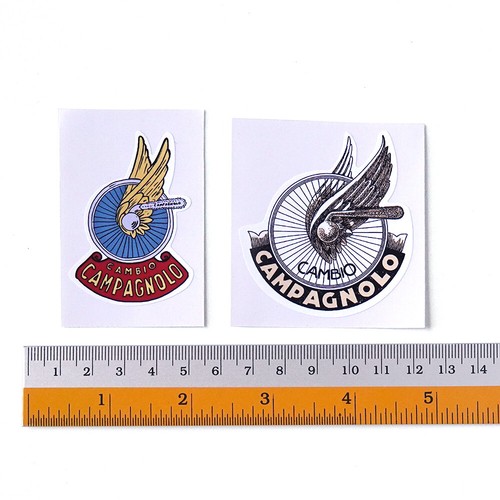 4 Campagnolo Campy World Patch Badge Crest & 22 Stickers Cycling Logo Bicycle - Picture 5 of 7